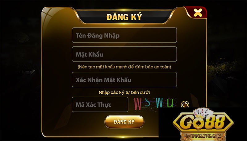 Hướng dẫn đăng ký go88 với các bước đơn giản nhất